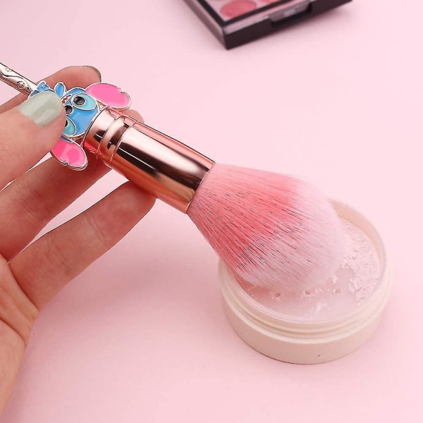 Makeup-borstar set, set med 5 kreativa tema makeup-borstar för foundation, rouge, concealer