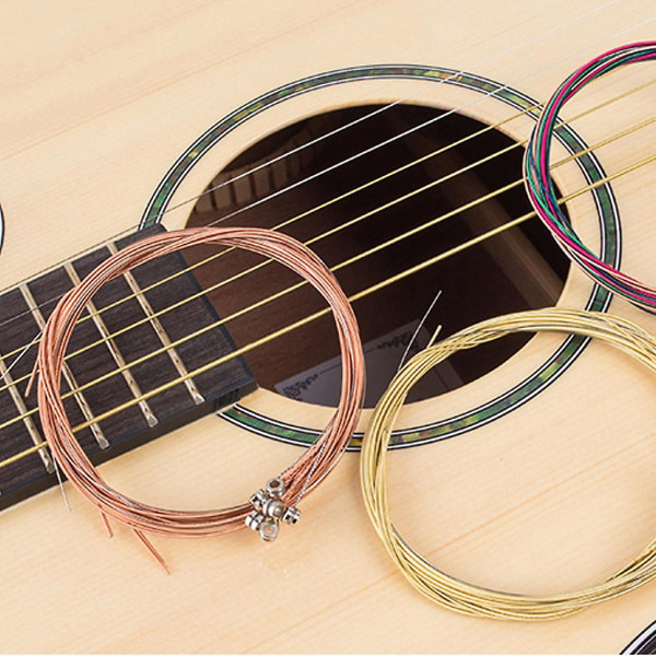 Universal Acoustic Guitar Plated String Wood Guitars Core