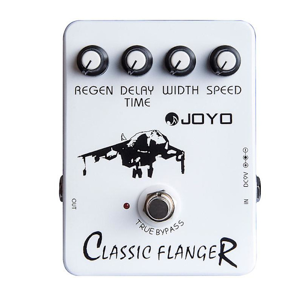 Joyo Jf-07 Klassisk Flanger Effektpedal Vibrato & Kör För Elektrisk Gitarr Flanger Metallprocessor