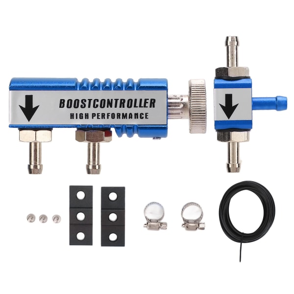 Manuel Boost Controller Fremragende Boost Stabilitet 1-30 Psi Justerbar Motor Turbo Boost Kontrol Kit Slidstærk Til Bil