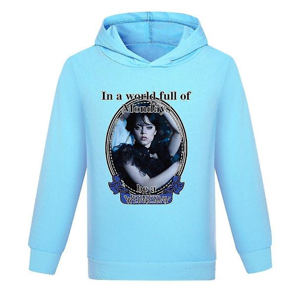 The Addams Family Wednesday Girls Kortærmet Hjemmenatkjole Pyjamas Kjole Rose 140CM 7-8Y