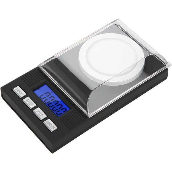 Digital Scale Mini Bærbar Høj nøjagtighed 0,001g Pocket Jewe