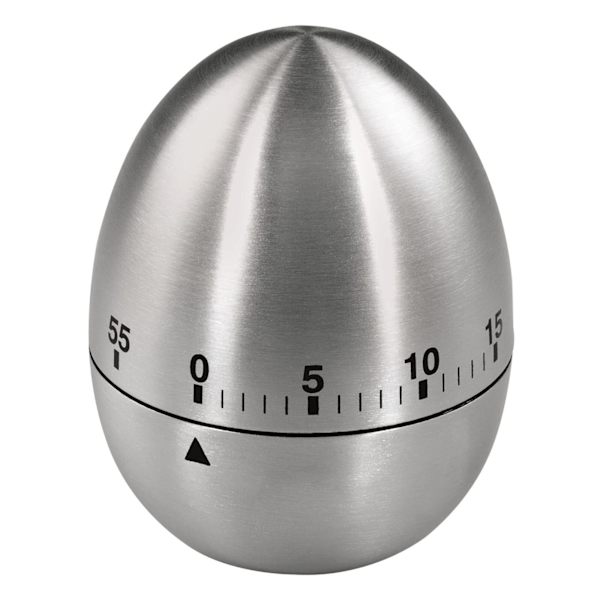 Kjøkken timer egg timer, rustfritt stål