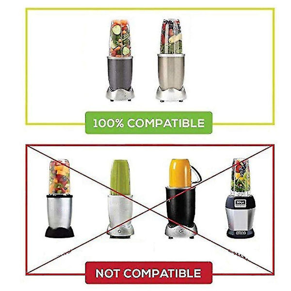 10 st packningar för Nutribullet 600w - 900w Blender/mixer systemdelar