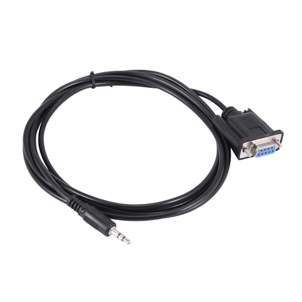Db9 9-polet VGA-hunkabel, db 9-hun til 3,5 mm (1/8 tommer) stereo-hanstik serielt datakabel - 6 fod