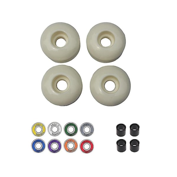 4 stk./sæt Skateboard Longboard Hjul 52mm Shr102a Road Skate (a)