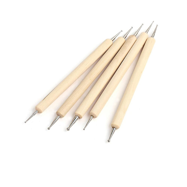 1 set prickpennor Manikyrtillbehör Fingernaglar Målningstillbehör