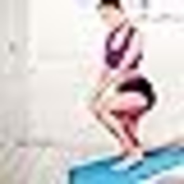 Bærbar hjemmetreningsmaskin S Type Leg Yoga Leg Trainer (Rosa 1 STK) pink