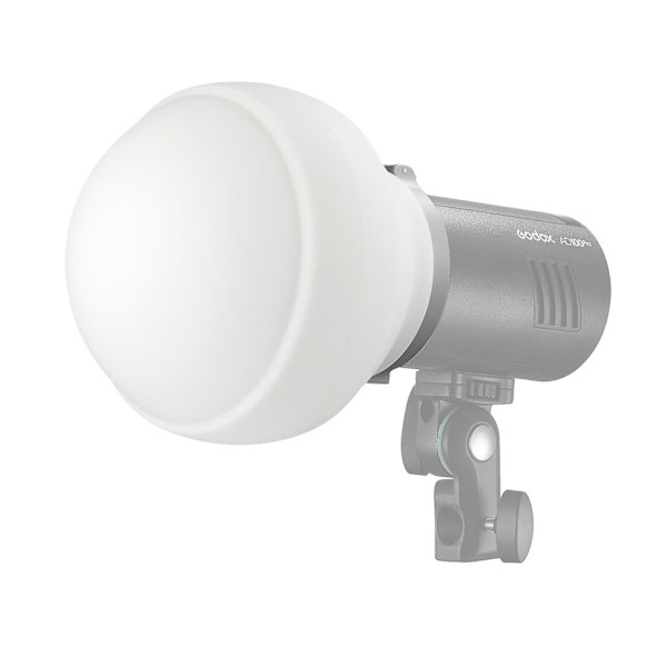 Godox ML-CD15 Diffuser Dome Kit med 3 Adaptrar för Fotobelysning Blixt Studiofotografering Portr