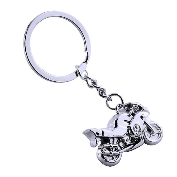 Cool silver metall charm bil nyckelring nyckelring