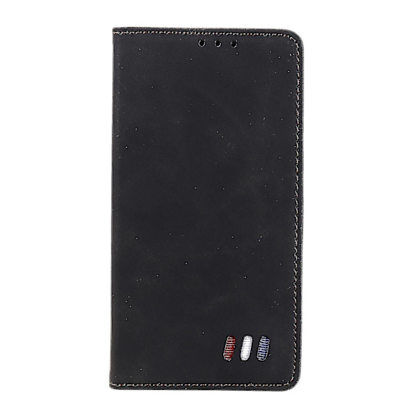 Xiaomi Mi 11i Etui Magnetisk Lukning Pung Bog Flip Folio Stativ Vis Læder Cover Stødsikkert - Sort