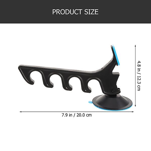 2 stk. Fiskegrej Stang Stativ Bil Justerbar Fiskegrej Stang Holder Suggekop Fiskegrej Stang Opbevaringsholder