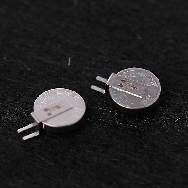 2 stk. for SEIKO MS621FE FL11E 3V 5.5mAHr Oppladbart Batteri Super Kapasitet