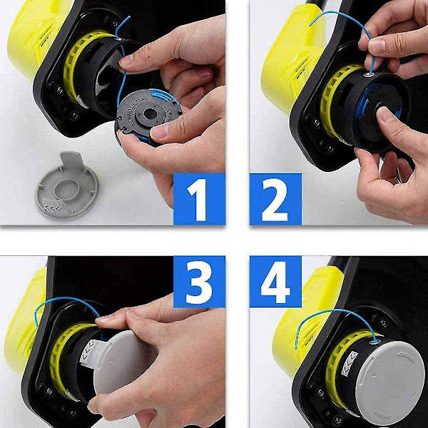 Snorrespole Udskiftning til Plus Ac14rl3a 18v 24v 40v 11ft Automatisk Spolning Trådløs Spole Line