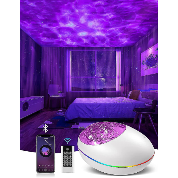 Northern Lights Aurora Projector, 3 In 1 Night Light With Wh