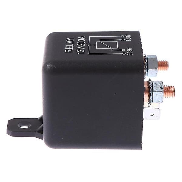 12V 200 Amp Heavy Duty Split Charge/winch Relæ Til Bil Van Båd 4 Pin