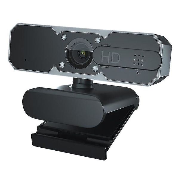 1080p Webcam Built-in Microphones For Video Calls, Online Meetings