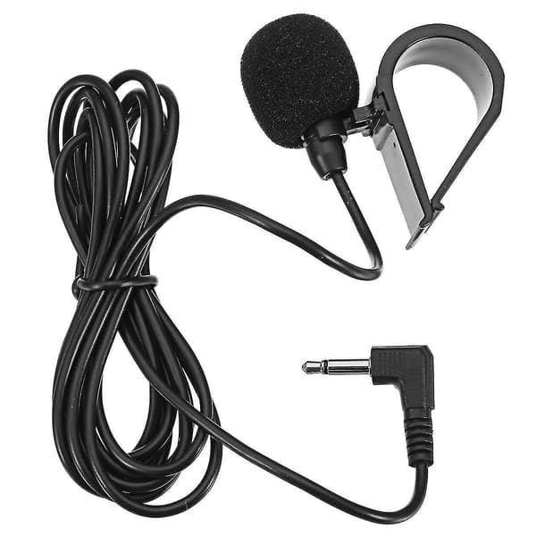 Hmwy-bil GPS Special Black Hands Free Clip On 3.5mm Mini Studio Tale Mikrofon