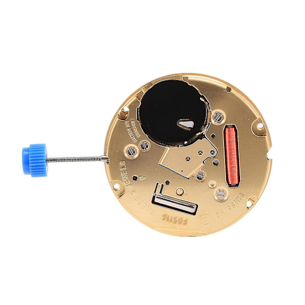 För Eta F05.115 Datum Klocka 3' Quartz Urverk 3 Pin Urverk Med Justeringsstam & Inget Batteri Re