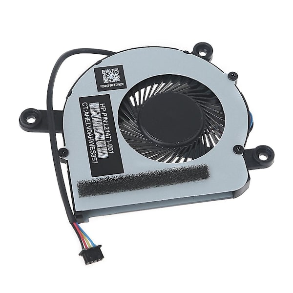 Ersättningsfläkt för bärbar dator Elitedesk 800 G3 405 G4 L21471-001 Kylare 4pin