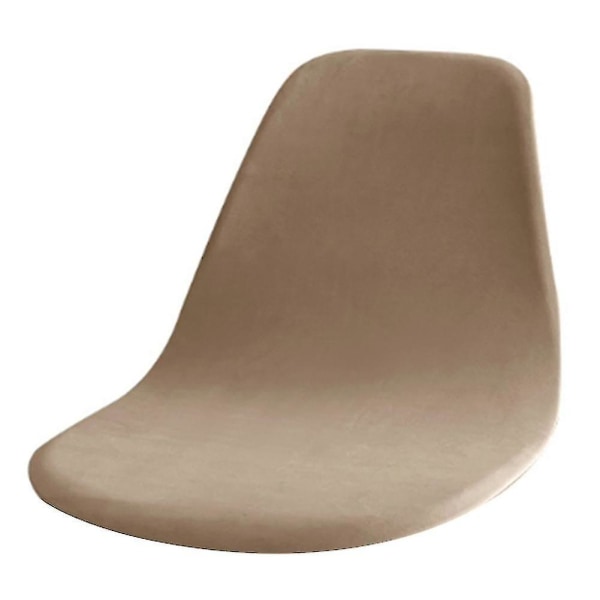 Silver Fox Velvet For Chair Cover Elastiskt cover Enfärgad Integrerad ryggstol C