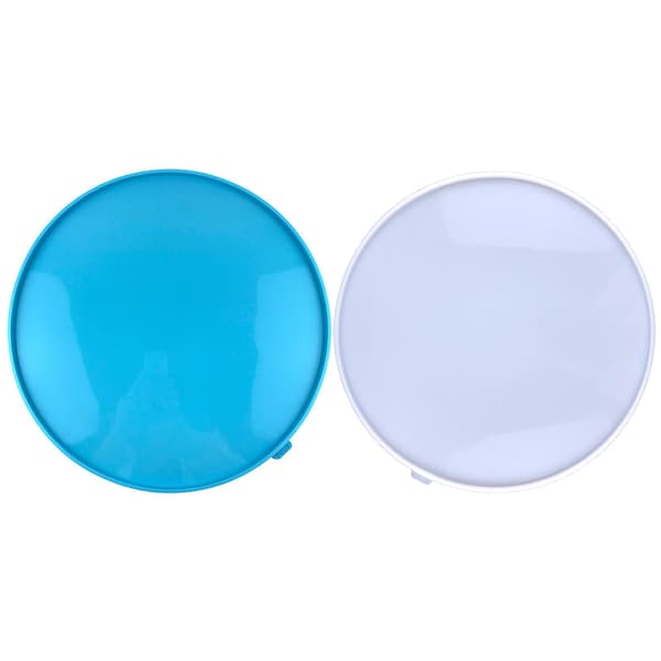 Flod Bord Silikoneform Rund Bordplade Drop Lim Epoxy Polymer Ler Håndværk