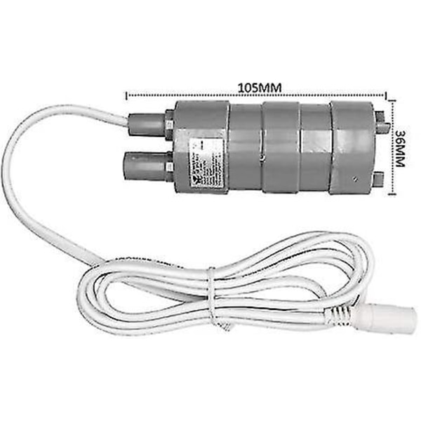 12v Hvalvannspumpe Høystrøms Vannpumpe Nedsenkbar Pumpe For Bobil Campingvogn Bobil