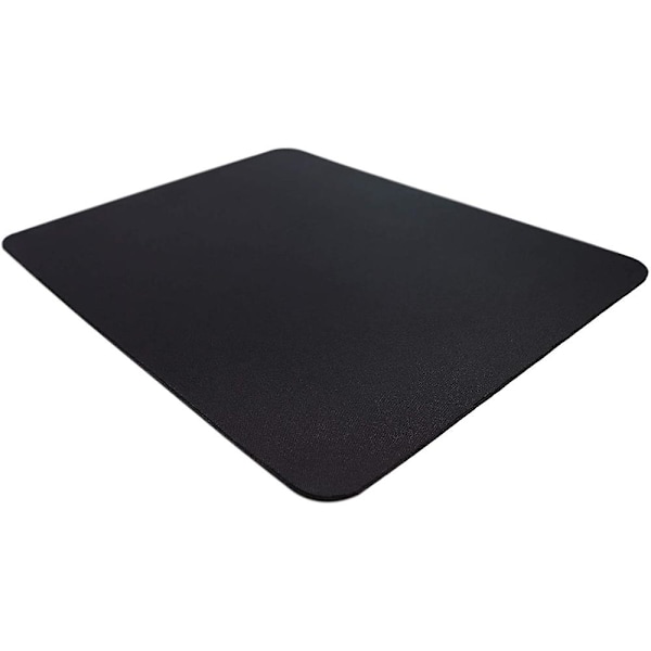 Anti-slip Gaming Mousepad - 22x18cm Bordsplade Ideel Til Pc, Laptop, Hjemmekontor Og Kontor (Sort)