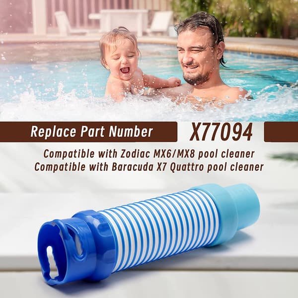 Simbassugningsadapter för pool PE X77094 Lövfälla Pool Dammsugarslangadapter för MX8 MX6