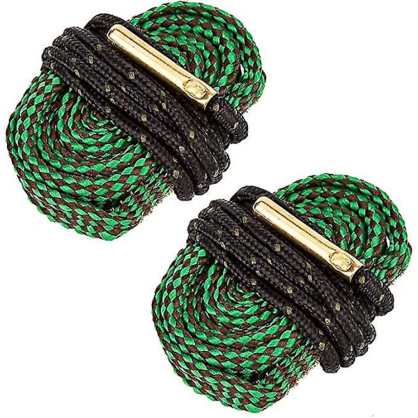 2 stk. Bore Snake Gun Snake Gun Bore Cleaner med indbygget messingbørste Boresnake F