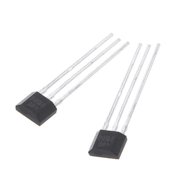 10 stk 49e Hall-element Oh49e spenningsregulator Hall-effektsensor lineær bryter