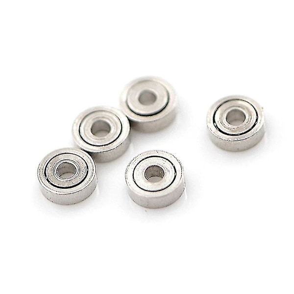 10 stk. 681zz Miniature Mini Kuglelejer Metal Åben Mikro Leje 1x3x1mm Shytmv