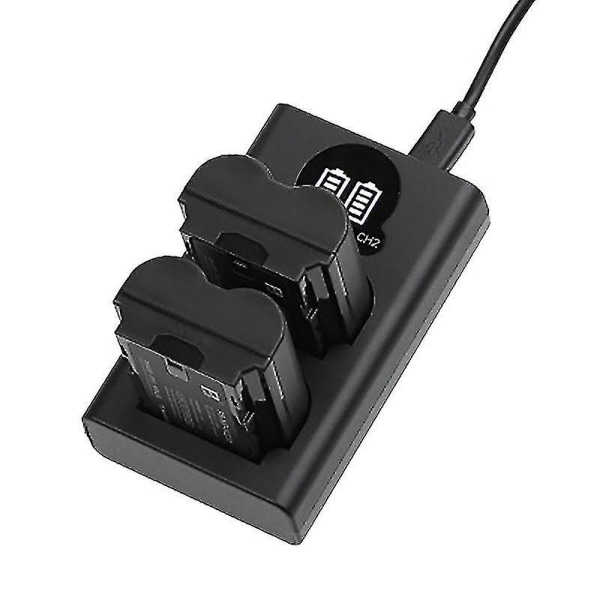 Smart USB dobbel ladedokkingstasjon for Fuji NP-W235 kamerabatteri