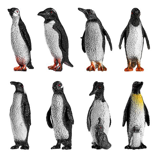 Minihahmo Muoviset valtameren eläimet Pingviinien toimintahahmo