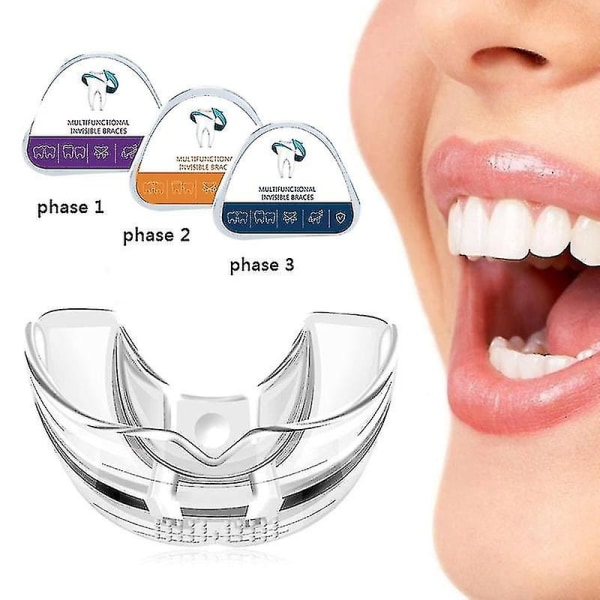3-faset dental ortodontiske tænder Corrector Bælter Tand Correct Myobrace