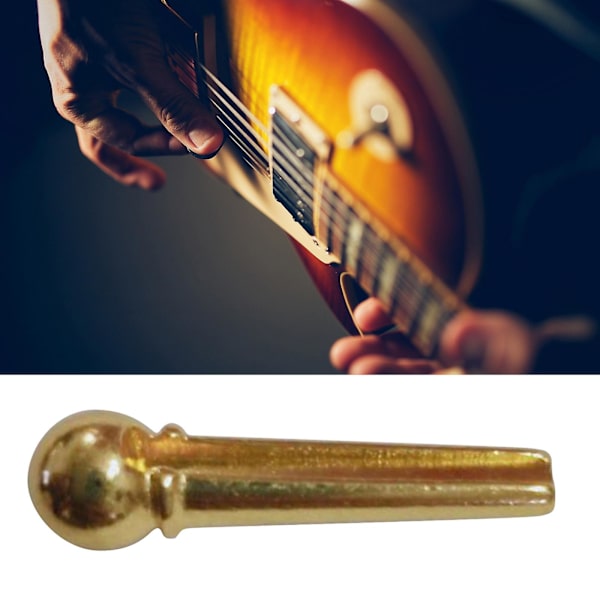 Messing akustisk folkegitar brostrenger plugger endetapp for Martin Taylor gitar