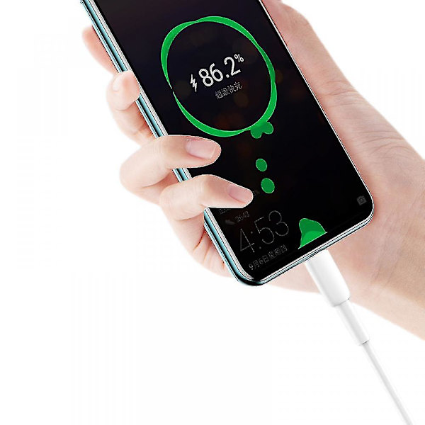 Wekity Hurtiglading 6A Datakabel, Mobiltelefon Hurtiglading Kabel Passer For Apple Huawei Mobiltelefon Strømkabel