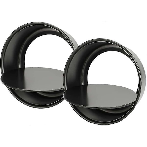 Rund Kakform 20 cm Löstagbar Botten Nonstick, 2-Delars Bakformar Set Nonstick för Ugn, Bakform för Tårta Pizza Cheesecake