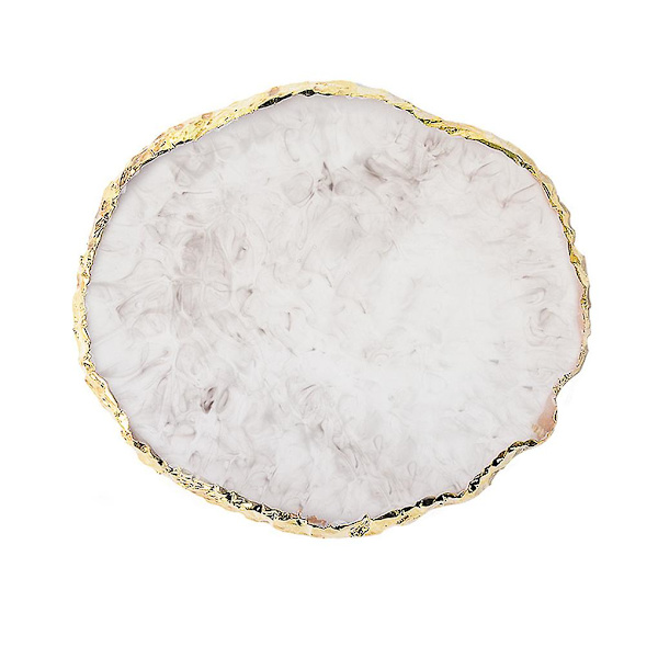 Resin Art Rund Blandingspalette Skål Blanding Visningsplade Maling