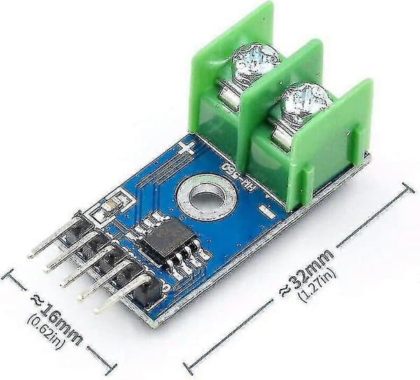 2st Max6675 K-typ Termoelement Temperatursensor 0-800 Graders Modul