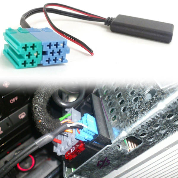 Auton 6+8-nastainen äänentoisto CD-vaihtajan Bluetooth 5.0 Aux-sovitin Fiat Bravolle