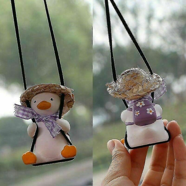 Liten And Swing Car Anheng Dekor Søt And Auto Bak Speil Anheng C