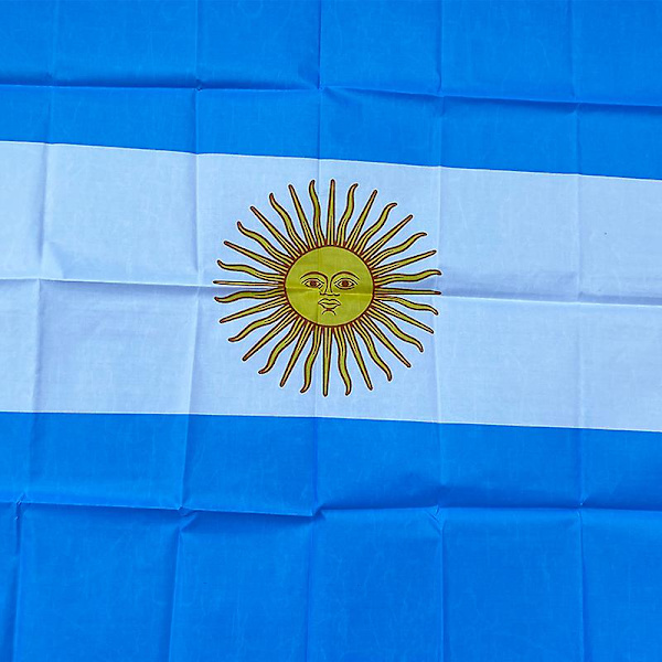 Gratis Frakt Xvggdg Ny Argentina Flagga 3 Fot X 5 Fot Hängande Argentina Flagga Banner Standard Polyester Flagga