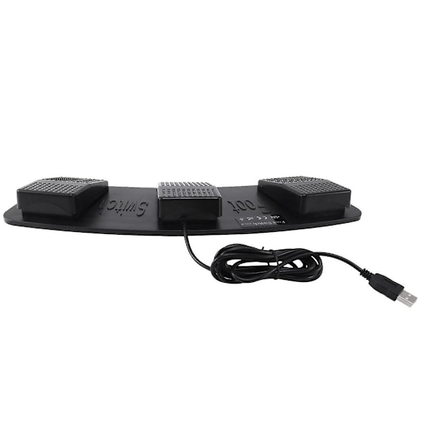 Fs3-p Usb Trippel Fodpedal Kontrol Tastatur Mus 3 Pedaler Simulerer Enhver Tast På Tastaturet Com