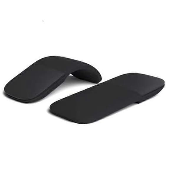 Microsoft - Arc Mouse - Bluetooth-mus for PC, bærbare datamaskiner, kompatibel med Windows, Mac, Chrome OS (tynn, lett, transportabel, taktil) - Svart
