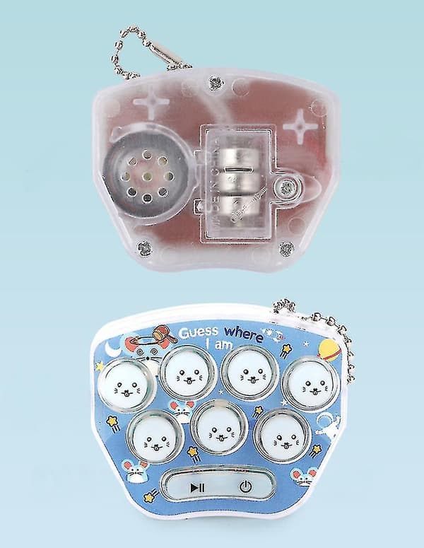 Mini Hit Hamster Games Elektronisk Brettspill Bærbar Fidget