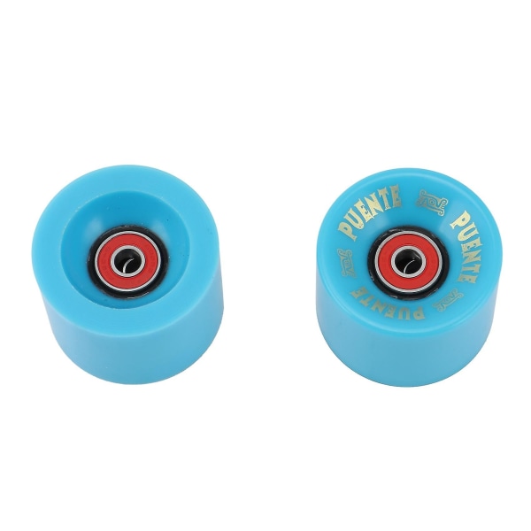 Puente 4 stk/sett Cruiser Skateboard Hjul Pu Hjul Longboard Cruiser Hjul Med Abec-9 Lager