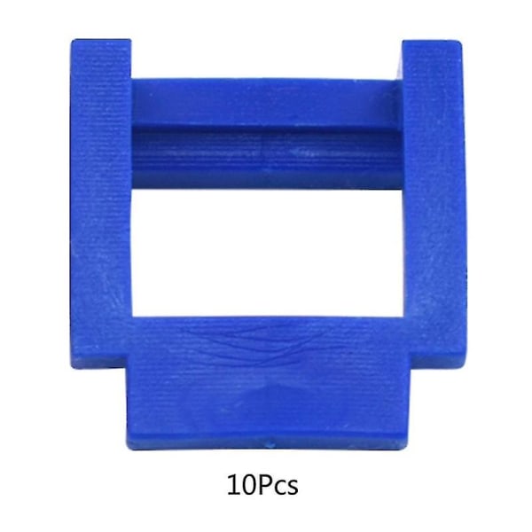 Vertikal montering Pci-e stigerkort holder lås for Pci-e kabelforlenger Blue 1 set of 10