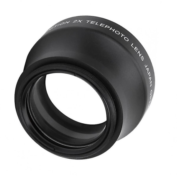 37mm 2x Magnificat High Definit Converter Telefoto Til 37mm 18-55 Længde Montering Kamera T