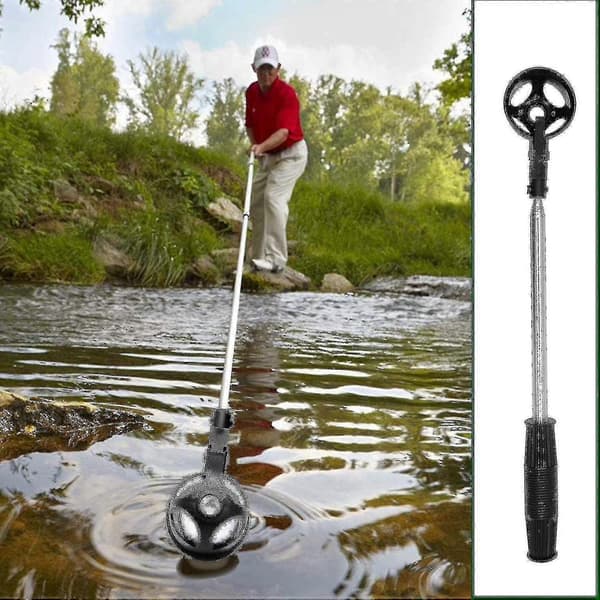 Golfboldhenter, Teleskopisk boldopsamler i rustfrit stål